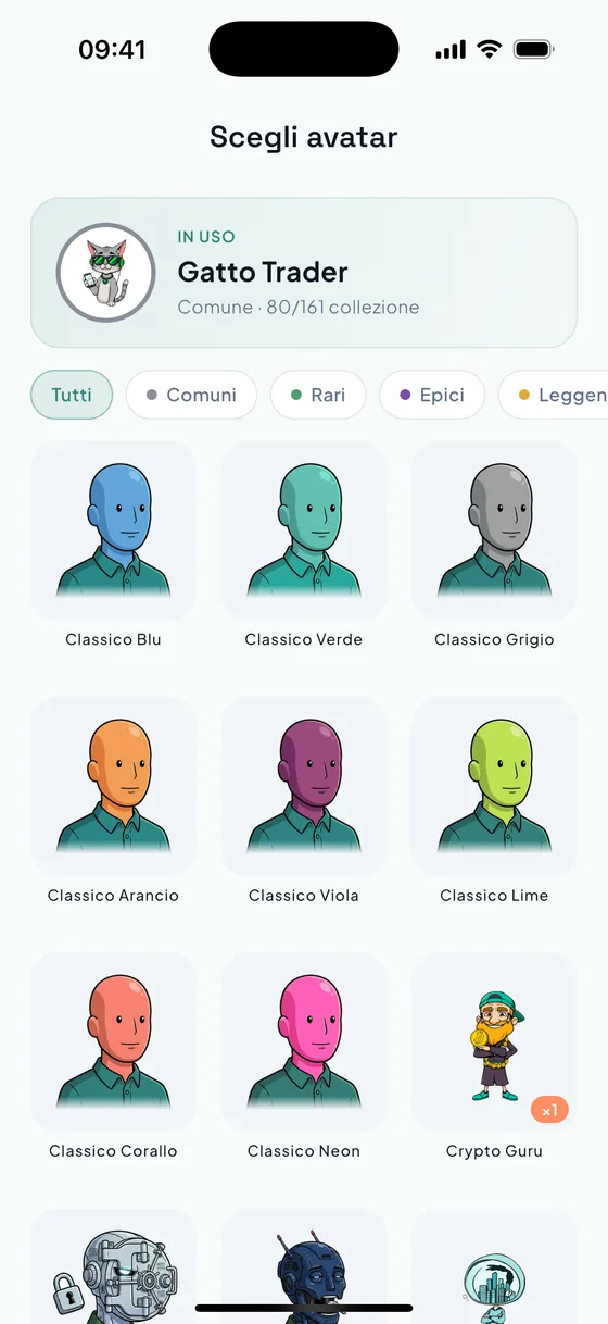 Collezione avatar di beAdults